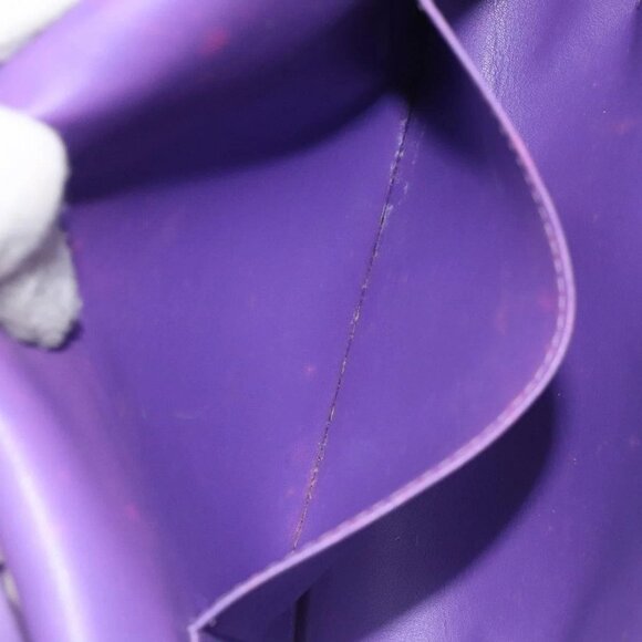 LOUIS VUITTON Monogram Vernis Thompson Street Bag Viole M91095 LV Auth 131521 - Picture 11 of 16